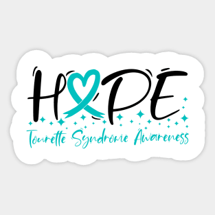 Hope Tourette Syndrome Awareness Sticker